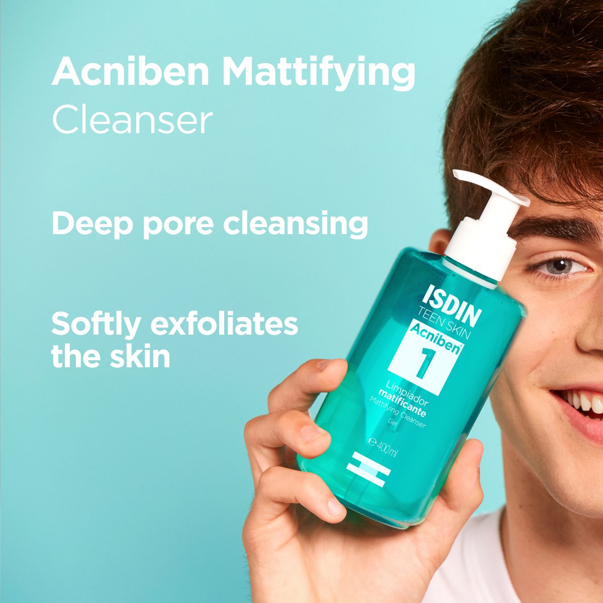 ژل شستشو ایزدین (ISDIN Acniben Mattifying Cleanser) - Image 5